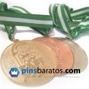 Medallas personalizadas competición deportiva.