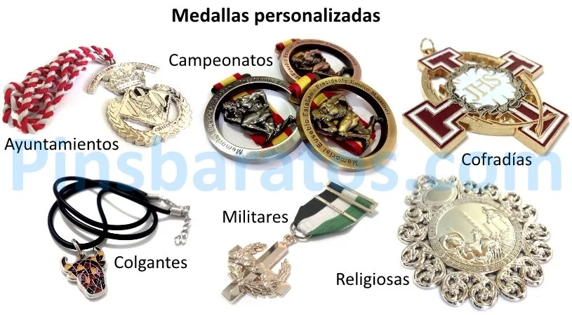 medallas personalizadas