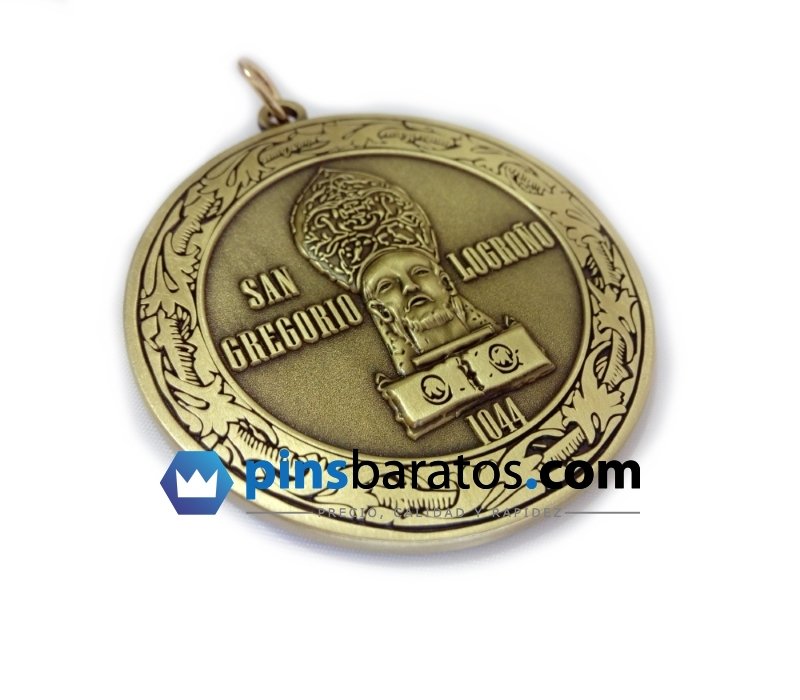 Respetuoso del medio ambiente Correspondencia Indica Fabricante Medallas Personalizadas Baratas - Deportivas, Religiosas,  Cofrades