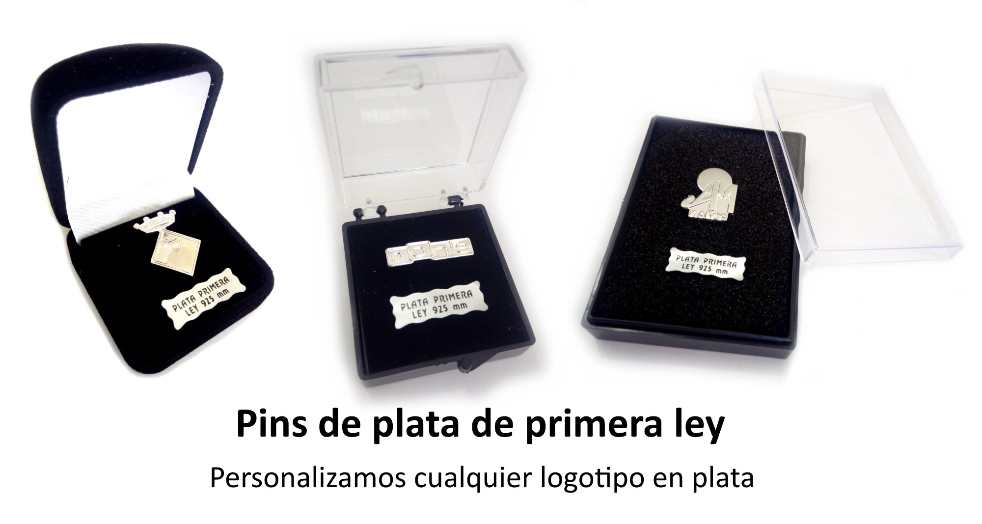 Pins De Plata Personalizados Envíos Gratis En España Pins Baratos 8677