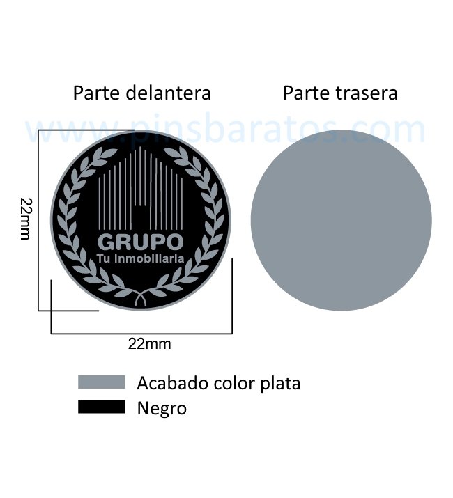 pines-plata-esmalte-negro