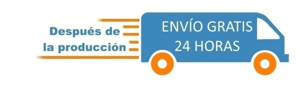 Envío 24 horas de pins personalizados