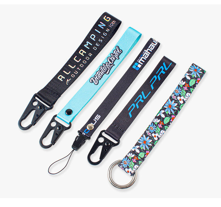 Llaveros jacquard personalizados al estilo lanyards