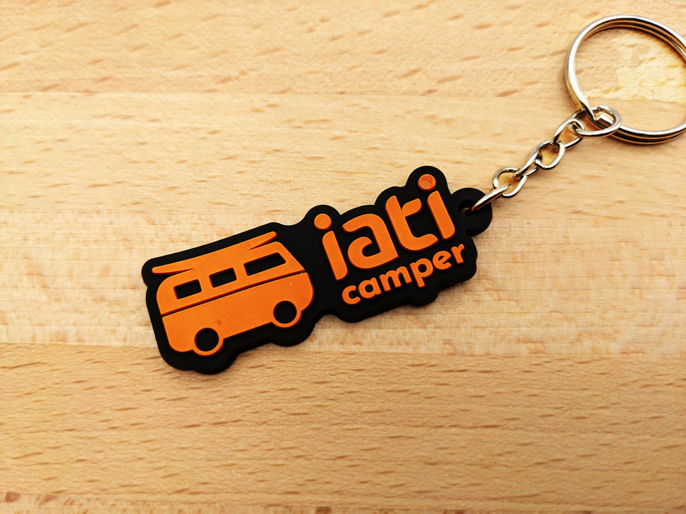 Llaveros de pvc personalizados de empresa Camper